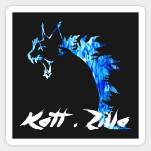 KattZilla Logo Sticker